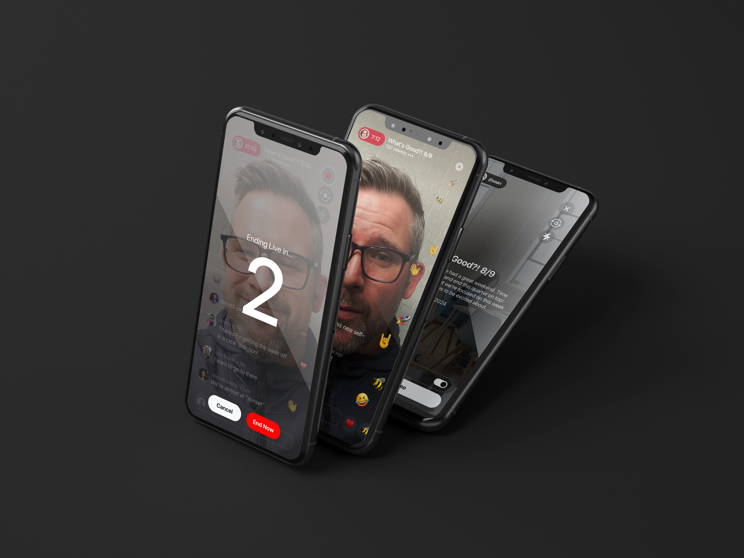 Stinger - Livestream mobile design and development